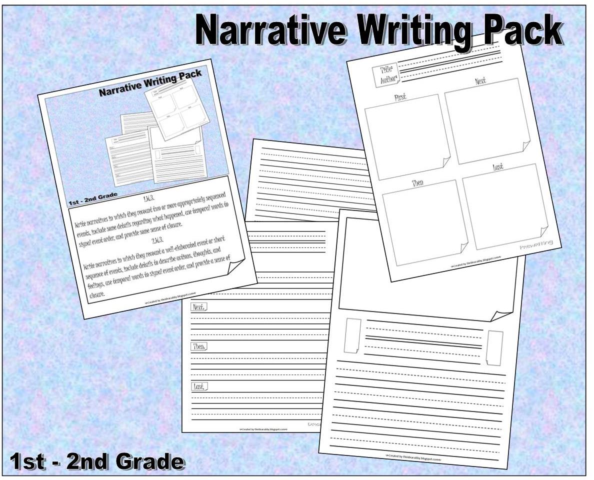 1st Grade Writing Process Learning Resources